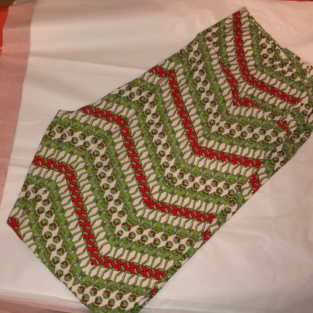 Lularoe Disney Kermit leggings